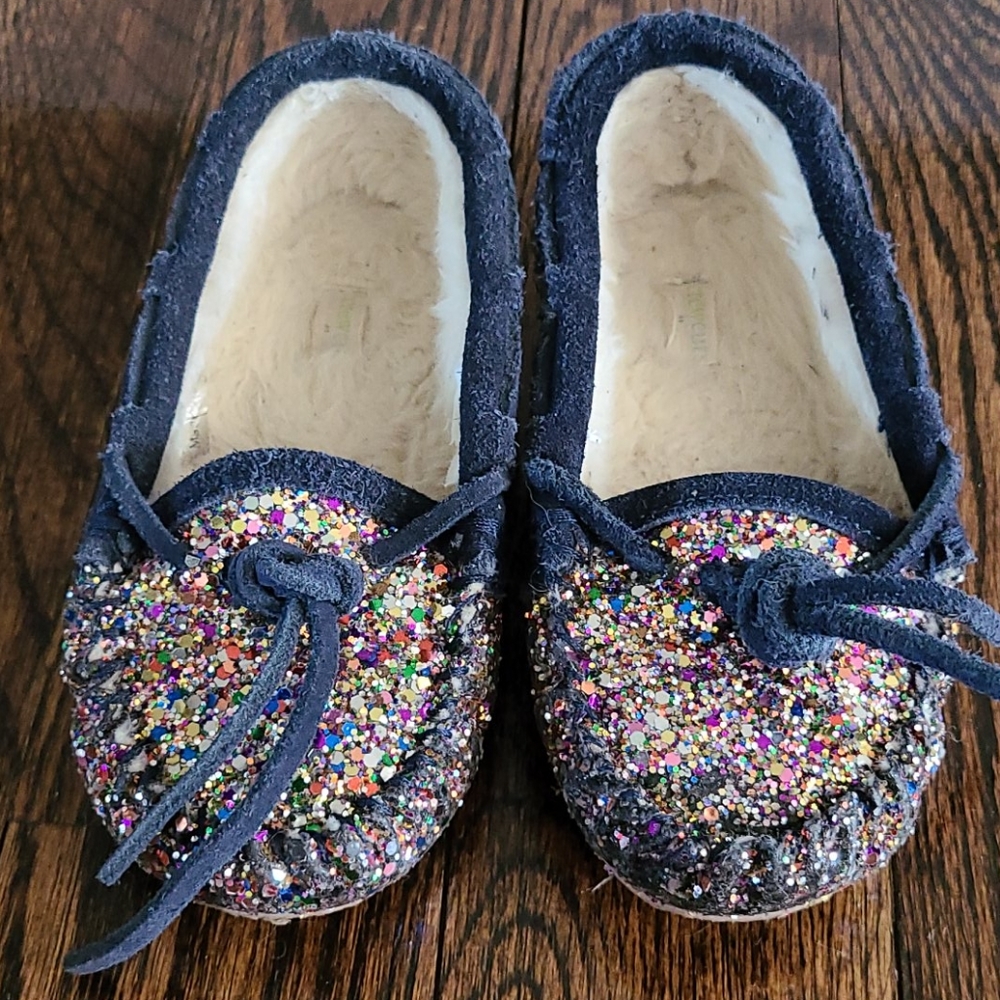 Crew kids slip-ons